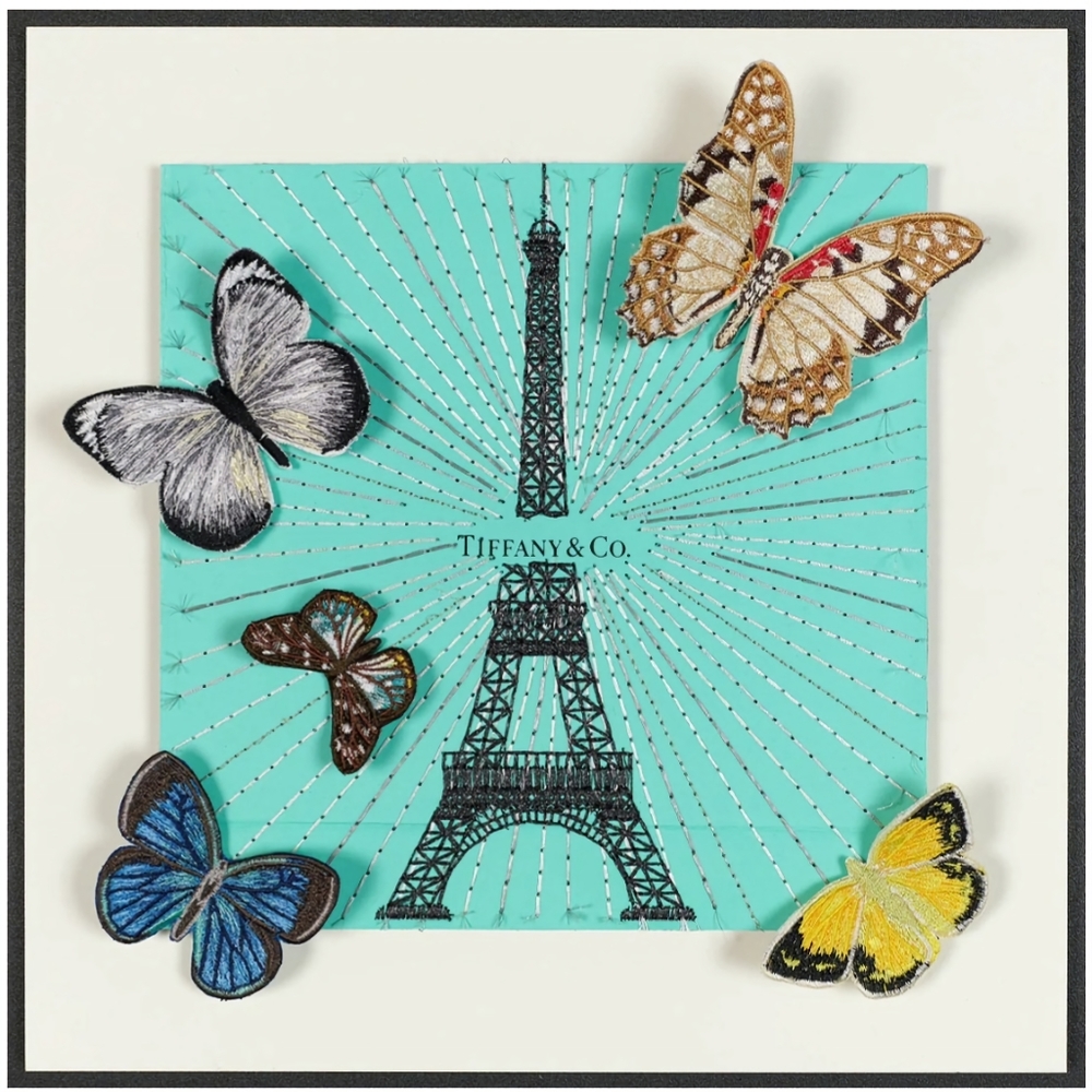 Tiffany & Co. 8 1/2"x11" Framed Wall Art